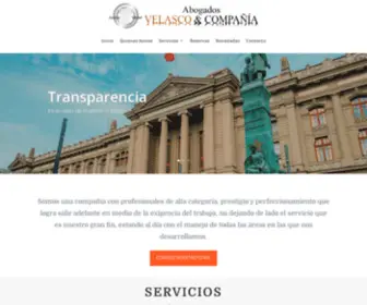 Velascoabogadosycia.cl(Velasco) Screenshot