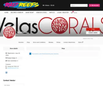 Velascorals.com(Velascorals) Screenshot