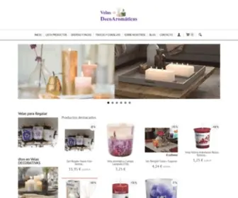 Velasdecoaromaticas.es(Velas DecoAromaticas) Screenshot