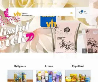 Velashispaniola.com(Velas Hispaniola) Screenshot