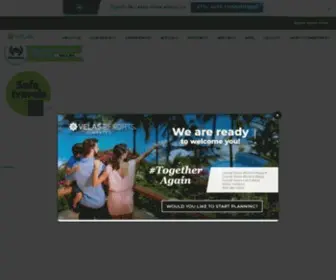 Velasresorts.com(Luxury Mexico Resorts Collection) Screenshot