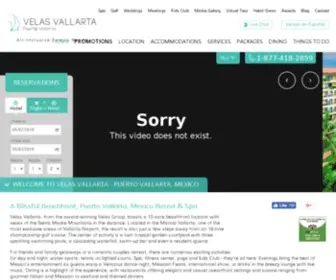 Velasvallarta.com(Velas Vallarta) Screenshot