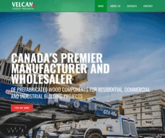 Velcan.com(Velcan Forest Products) Screenshot