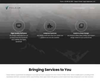 Velcim.com(Powering Your Business) Screenshot