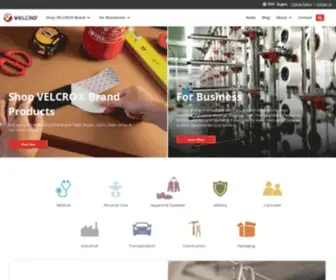 Velcro.com(VELCRO® Brand Fastening Solutions) Screenshot