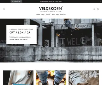 Veldskoen.co.uk(Veldskoen) Screenshot