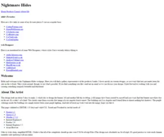 Veldt.org(Nightmare Hides) Screenshot