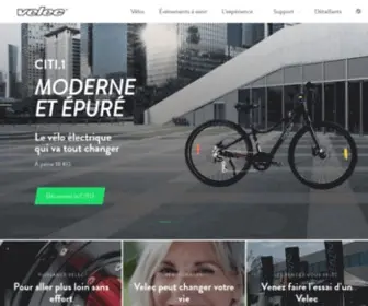 Velec.ca(La référence du vélo électrique) Screenshot