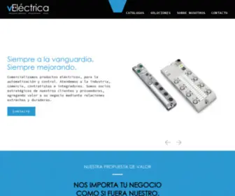 Velectrica.mx(VEléctrica) Screenshot