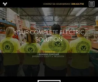 Velectric.com(Valley Electric Co) Screenshot