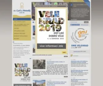 Velehrad.eu(Výročí Cyrila a Metoděje) Screenshot