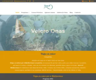 Veleronas.com(Viajes en velero por el Mediterráneo) Screenshot