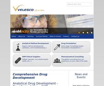 Velescopharma.com(Velesco) Screenshot