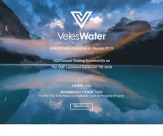 Veleswater.com(Veleswater) Screenshot
