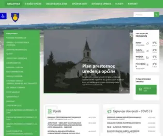Veliko-Trgovisce.hr(Općina) Screenshot