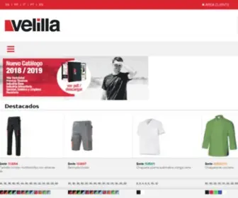 Velillaconfeccion.com(Velilla) Screenshot