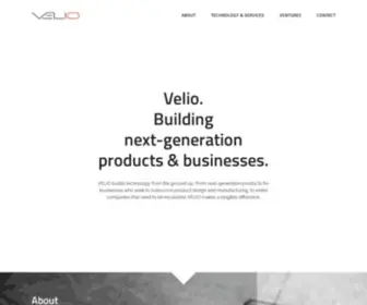 Velio.com(We build next) Screenshot