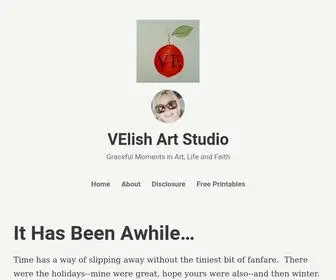 Velishartstudio.com(Graceful Moments in Art) Screenshot