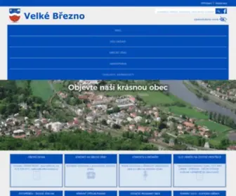 Velke-Brezno.cz(Obec Velké Březno) Screenshot
