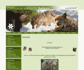 Velkeselmy.cz(Velké šelmy) Screenshot