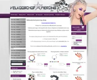 Velkoobchod-Piercing.cz(Velkoobchod-piercing shop) Screenshot