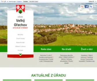 Velkyorechov.cz(Velkyorechov) Screenshot