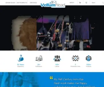 Vellumhead.com(Musical Instruments Company) Screenshot