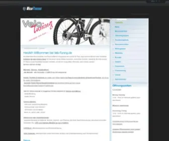 Velo-Tuning.de(Fahrräder vom Profi) Screenshot