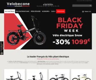Velobecane.com(Velobecane) Screenshot