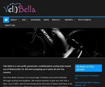 Velobella.org(Velo Bella) Screenshot