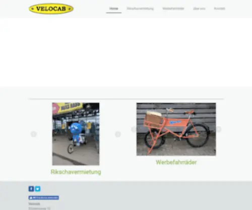 Velocab.de(Die Rikscha Spezialisten) Screenshot