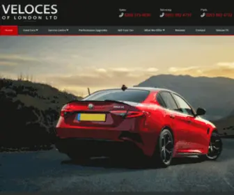 Veloces.co.uk(Used cars for sale in New Barnet & Hertfordshire) Screenshot