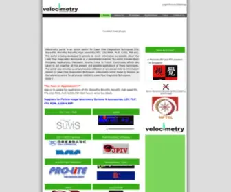 Velocimetry.net(Velocimetry portal) Screenshot