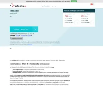 Velocita.ch(Test Velocità) Screenshot