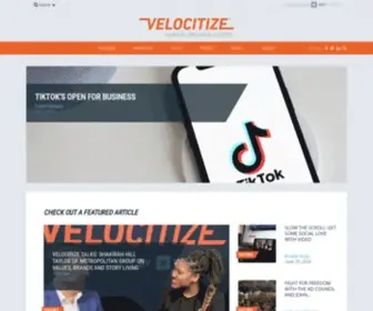Velocitize.com(Your fuel for digital success) Screenshot