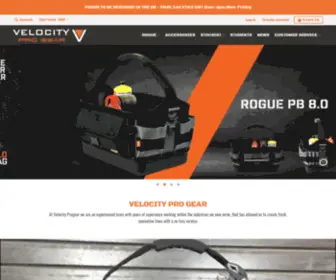 Velocity-Progear.com(Velocity Pro Gear) Screenshot