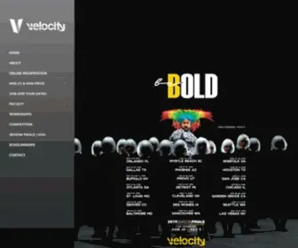 Velocitydanceconvention.com(Velocity Dance Convention and Competition) Screenshot
