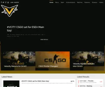 Velocityesports.co(Velocity Esports) Screenshot