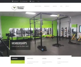 Velocityfitnessnc.com(Velocity Fitness) Screenshot