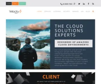 Velocityhost.com.au(Best Cloud Hosting & Servers in Australia) Screenshot