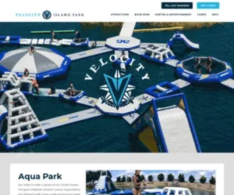 Velocityislandpark.com(Velocity Island Park) Screenshot