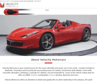 Velocitymc.com(Velocitymc) Screenshot