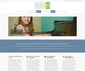 Velocitymusicacademy.com(Music School in Cedar Park) Screenshot