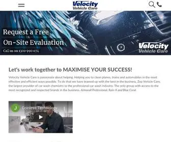 Velocityvehiclecare.com(Aircraft Cleaning) Screenshot