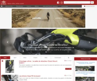 Veloderoute.com(Vélo de Route) Screenshot