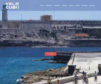 Veloencuba.com(Vélo Cuba) Screenshot