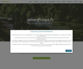 Veloenfrance.fr(Découvrez les circuits) Screenshot