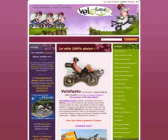 Velofasto.fr(Le spécialiste du vélo couché dans l'Ouest) Screenshot