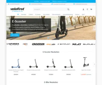 Velofirst.at(Optitenn GmbH) Screenshot