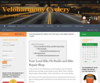 Veloharmony.com(Veloharmony Cyclery) Screenshot